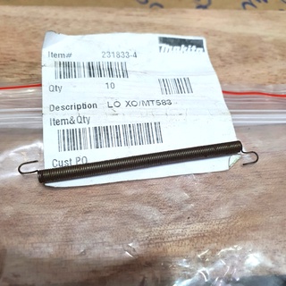 Lò xo bảo hiểm máy cưa gỗ mt583 m5801b makita maktec 231833-4
