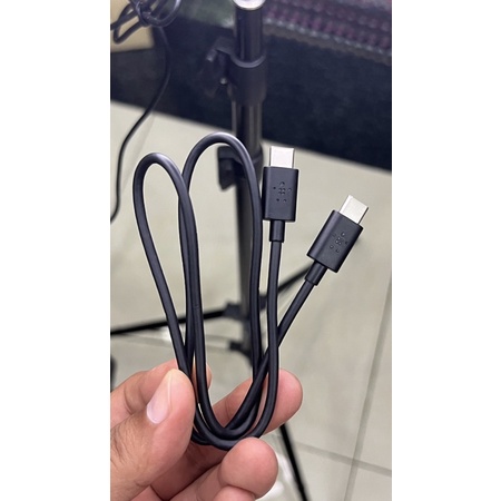 Cáp sạc belkin C To C 60cm - Hàng New No Box,Tặng dây cột cáp.