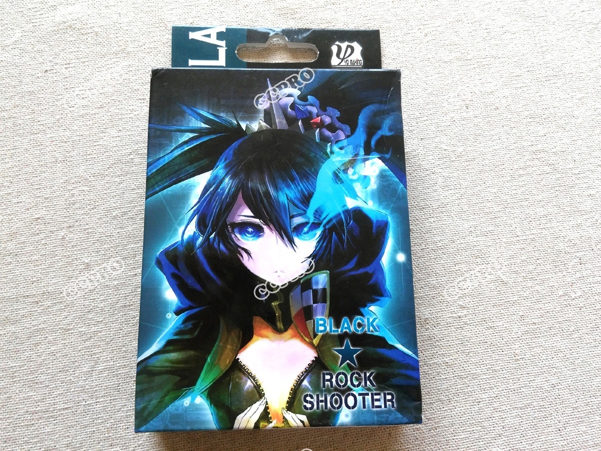 Anime Black Rock Shooter Poker Cards/bridge Cards/desk Cards/playing Cards of Kuroi Mato