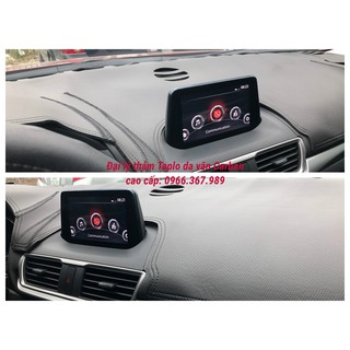 Thảm Taplo Da vân Carbon cao cấp xe MAZDA 6