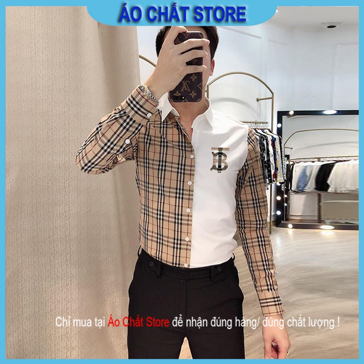 BST Áo sơ mi nam BBR cao cấp | chất đẹp SM174 | Áo Chất Store