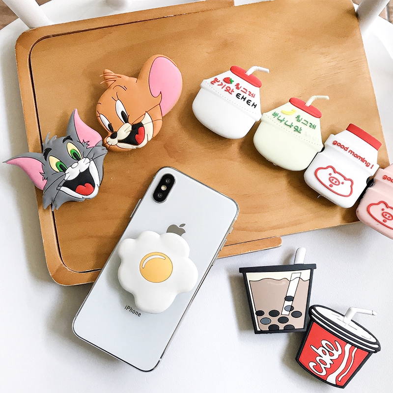 Giá Đỡ Điện Thoại Kiểu Dáng Hoạt Hình Xinh Xắn Dễ Thương