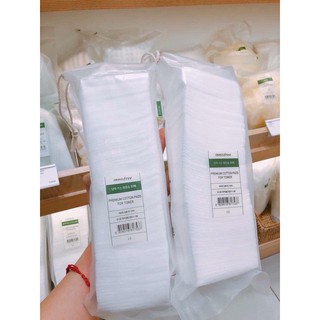 Bông tẩy trang chuyên dùng với nước hoa hồng innisfree