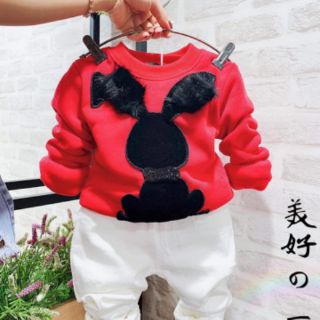 Áo nỉ hình thỏ đáng yêu
