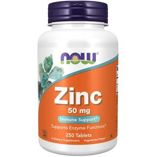 Viên Bổ Sung Kẽm Zinc NOW 50mg 250v
