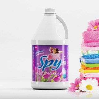 NƯỚC GIẶT XẢ 2 TRONG 1 SPY TÍM CAN 3500 ML