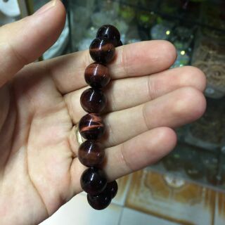 Đá mắt hổ đỏ 12 ly