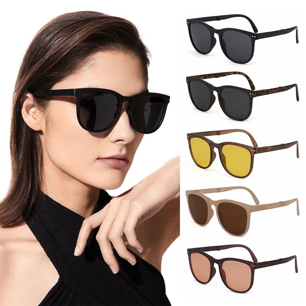 Kính Mát TR90 Gọng Gấp Được Siêu Nhẹ Kèm Hộp Đựng Ốp
