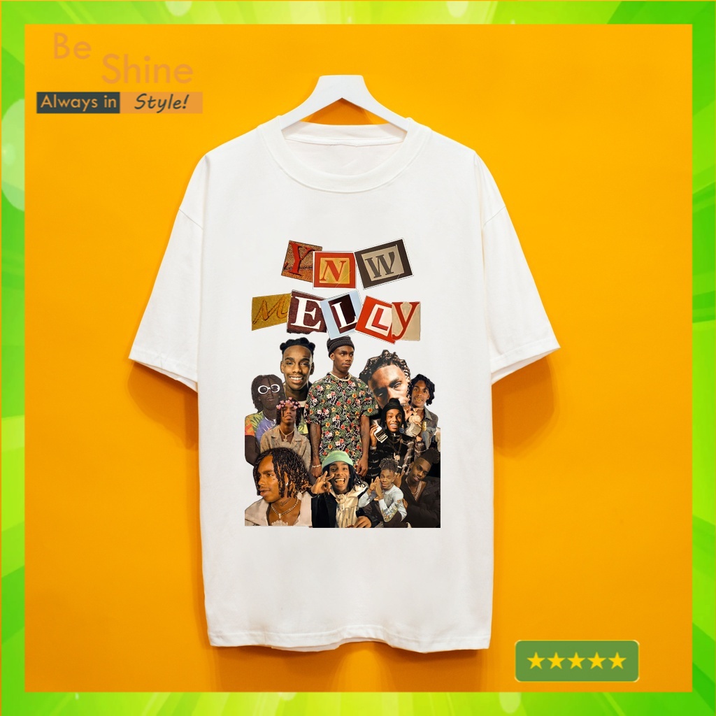 Áo thun YNW Melly , Áo Phông Unisex Form Rộng Chất Vải Cotton Thời Trang Nam Nữ | BigBuy360 - bigbuy360.vn