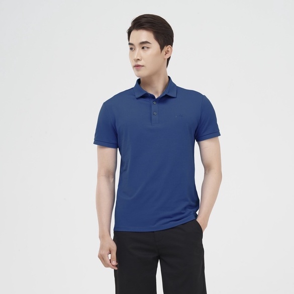 Áo thun polo nam YODY phông cộc tay, có cổ bẻ chất vải cotton cá sấu thoáng mát APM5421