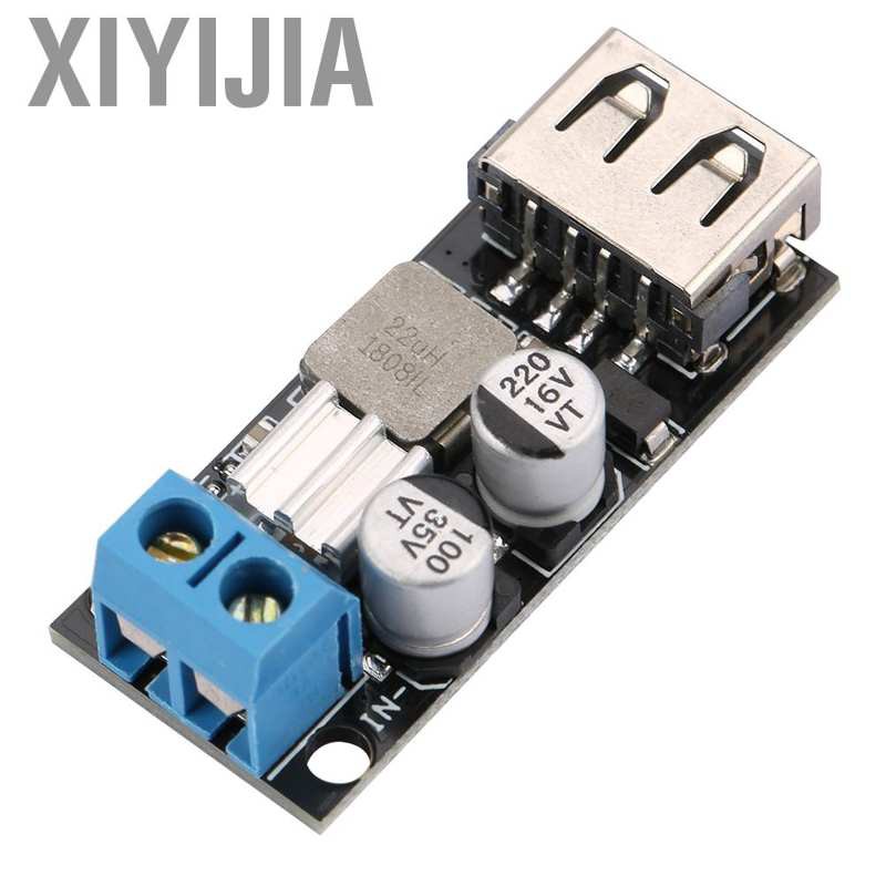 DC-DC Voltage Step Down Power Supply Buck Module 12V 24V 6V-32V to 5V QC3.0 USB Fast Charging