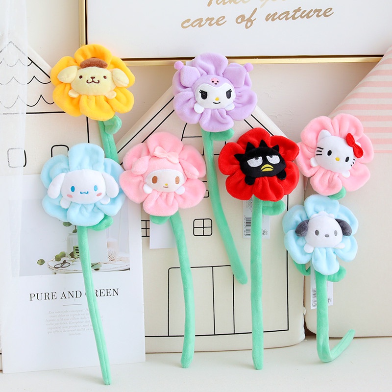 Dây Buộc Rèm Cửa Hình Hoa Hướng Dương Nhồi Bông Dễ Thương Dùng Làm Quà Tặng