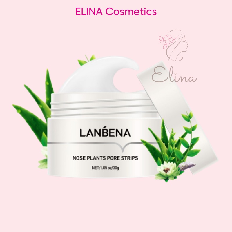 Mặt nạ lột mụn đầu đen Lanbena 30ml làm sạch bề mặt da ngăn mụn phát triển -ELI019