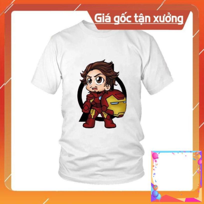 [HOT] [HOT] Áo thun thời trang Unisex in hình Iron Man Marvel Avengers Chibi đẹp Mẫu 4 (Đủ Màu) [TREND] - ĐỘC