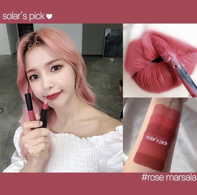 SON KEM LÌ INGA X MAMAMOO FLAT LIQUID LIPSTICK