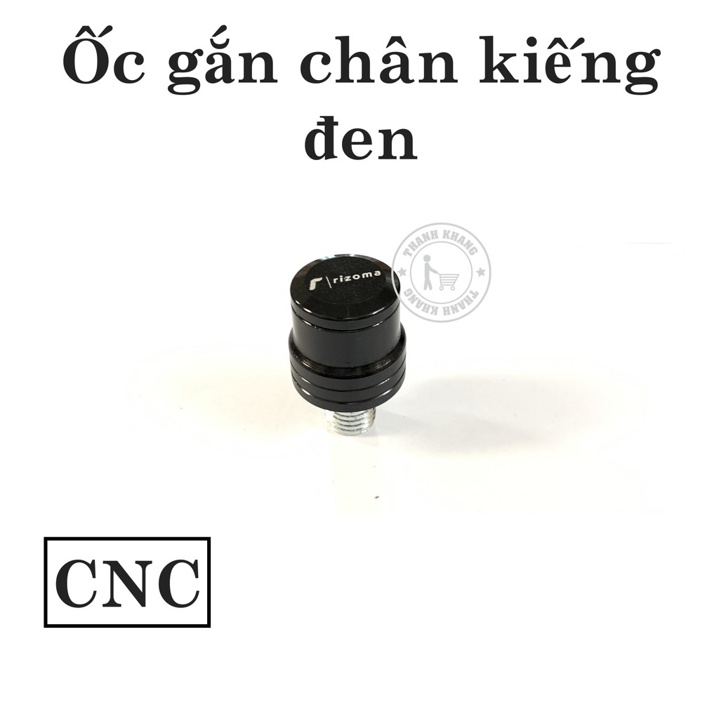 Ốc gắn chân kiếng răng xuôi 10ly HONDA nhôm cnc thanh khang