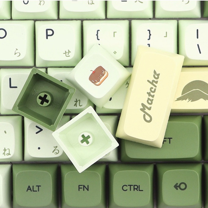 Mũ bàn phím XDA 140 phím chủ đề mật ong sữa chất liệu PBT cho bàn phím cơ MX 61/ 68/ 71/ 84/ 96/ 98/ 87/ 104/ 108