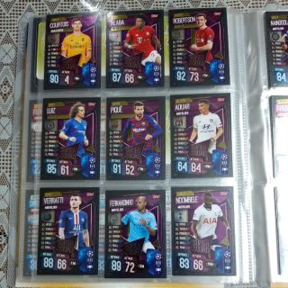 Thẻ Match Attax Champion League 19/20 Đội Hình Super Squad ( k bán lẻ )