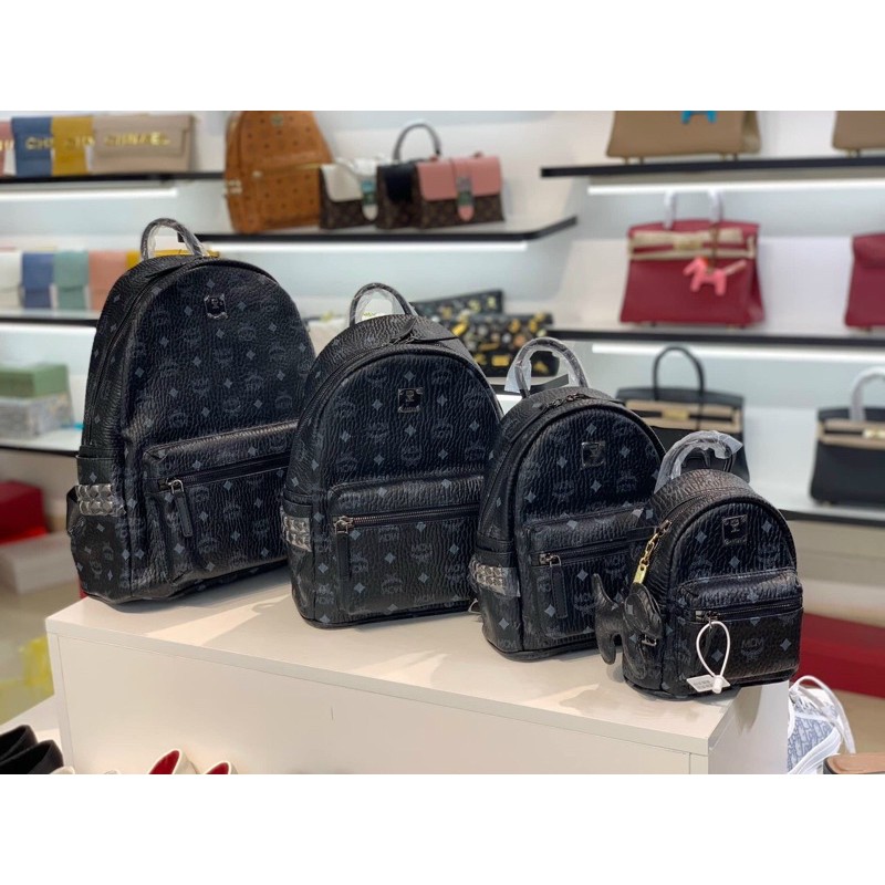 balo mcm size 40 màu đen có sẵn