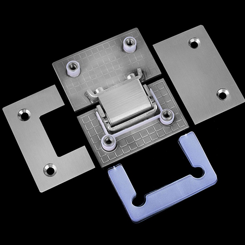 Bản Lề Inox 304 Xoay 180 Độ Chuyên Dụng Cho Cửa Kính Nhà Tắm