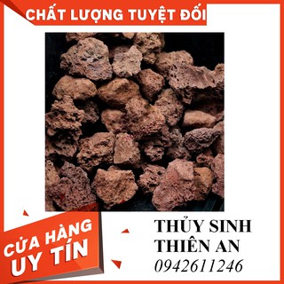 ĐÁ NHAM THẠCH ĐỎ (1KG)/ Lọc bể cá