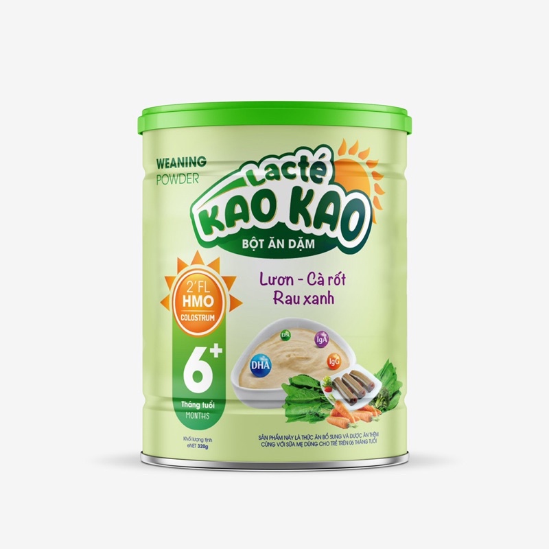 Lacte KAO KAO bột ăn dặm cho bé yêu
