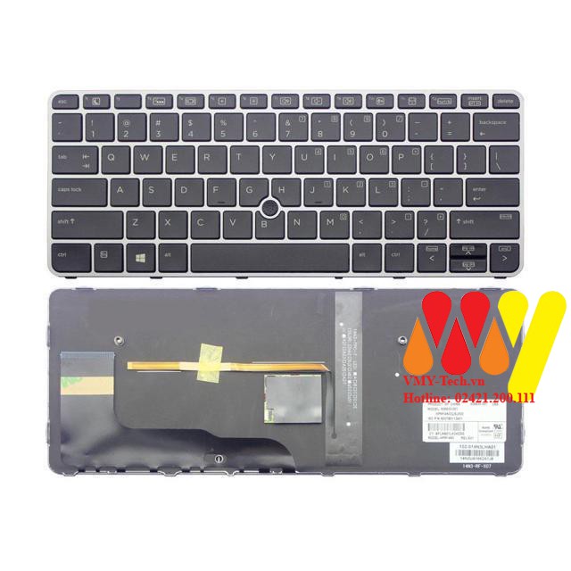 Bàn phím laptop HP Elitebook 725-G3 820-G3 828-G3 828-G4 NEW 100%