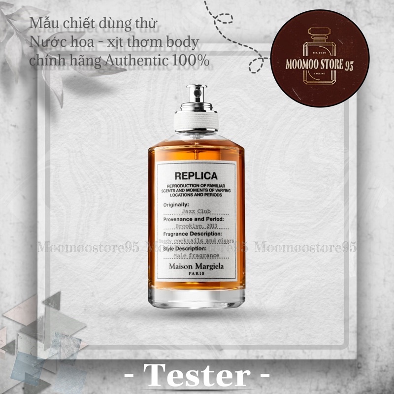(HOTHIT) Mẫu thử Nước hoa Replica Jazz Club 10ml EDT Spray / Chuẩn authentic