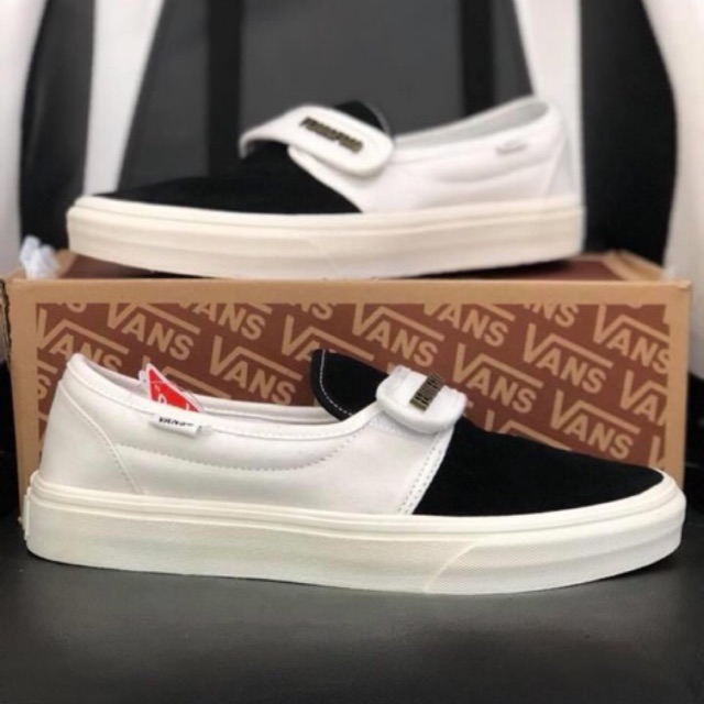 vans slip on fog