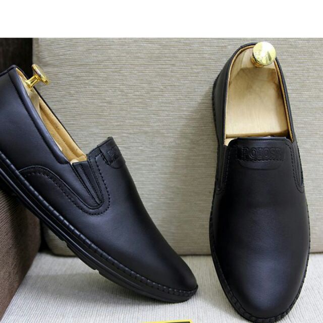 [SALE GIÁ GỐC 12 ĐÔI] Giày Lười Nam Da Bò Giày Da Nam Đế Khâu Cực Bền,Chuẩn da bò | BigBuy360 - bigbuy360.vn