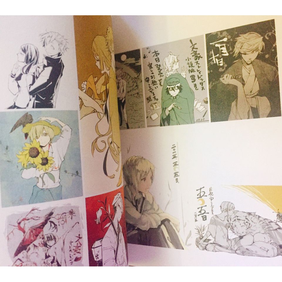 ARTWORKs Bungo Stray Dogs - Rakugaki Note (VĂN HÀO LƯU LẠC)