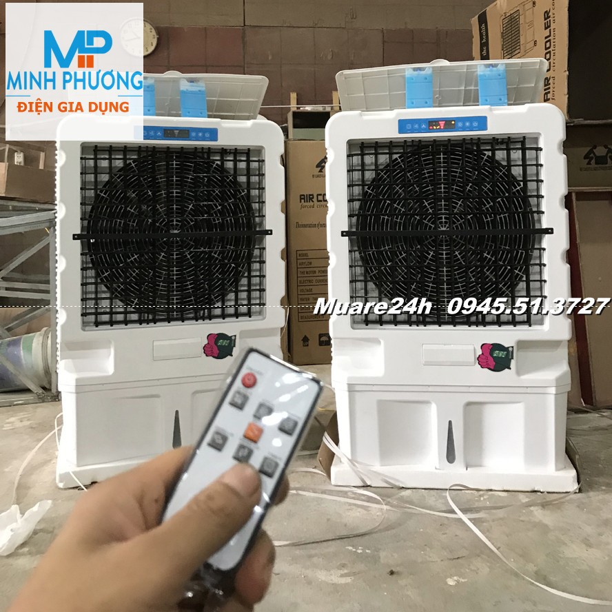 Bảo hành 24 Tháng Quạt điều hòa quạt hơi nước công nghiệp JF80A 650W 100 lít