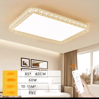 Đèn Trần Tổ Chim , Đèn Mâm Tích Hợp Led Chuyển Màu Vàng Ấm Áp - Ánh Sáng Trắng , Phòng Ngủ Phòng Ăn Phòng Khách T05