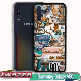 [FREESHIP ĐƠN 50K] Ốp lưng cứng viền dẻo đen cho Samsung Galaxy A50 - 02104 0694 SUMMERFULL06