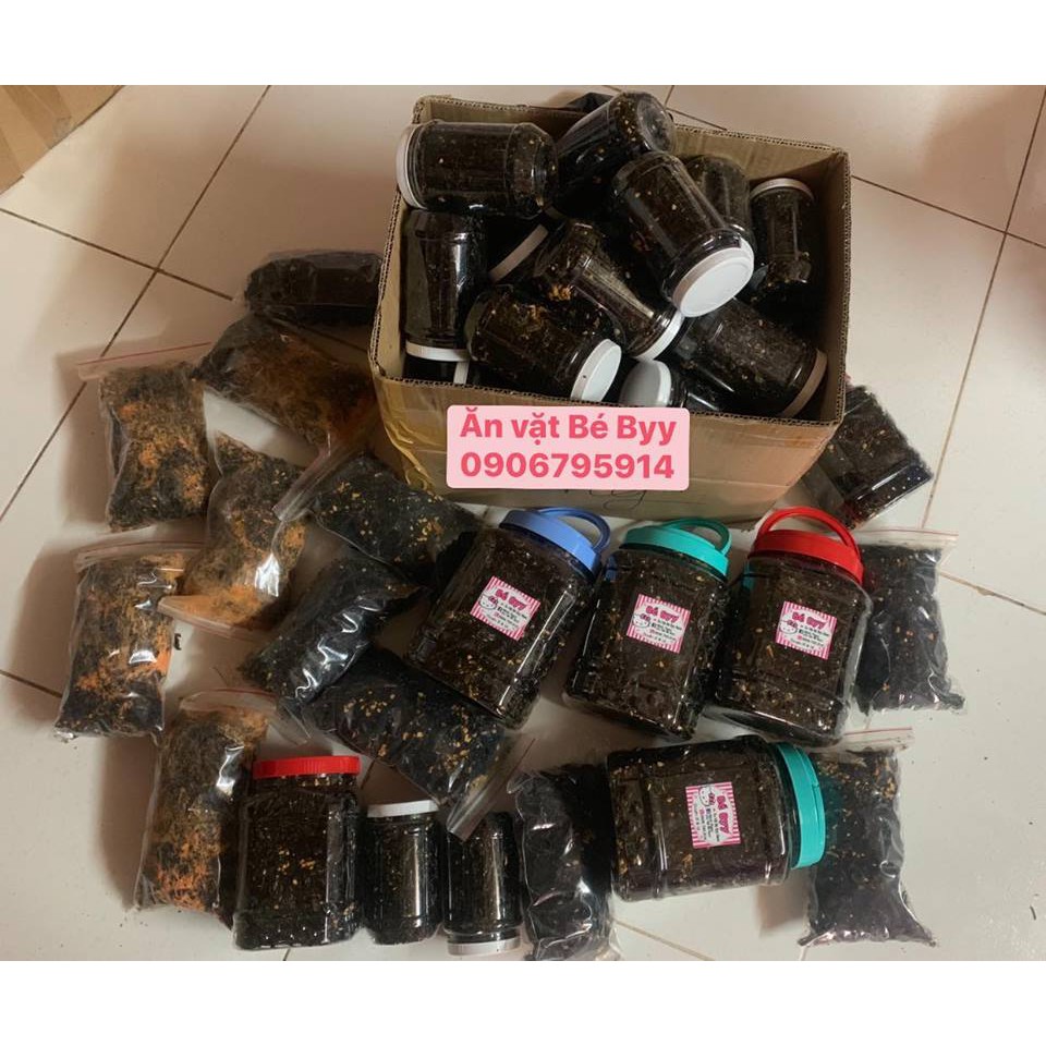 Rong Biển Nhà Làm Giòn Lắc Tỏi Phi Hủ Lớn