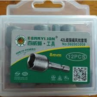 Đầu bắn vít tôn berrylion 8mm
