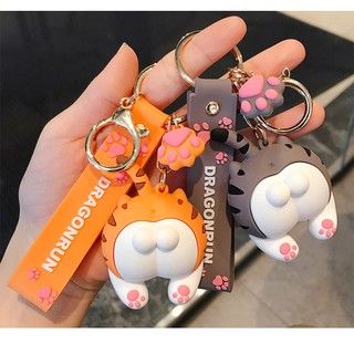 Móc khóa Mèo cute, móc khóa Meow Macaron