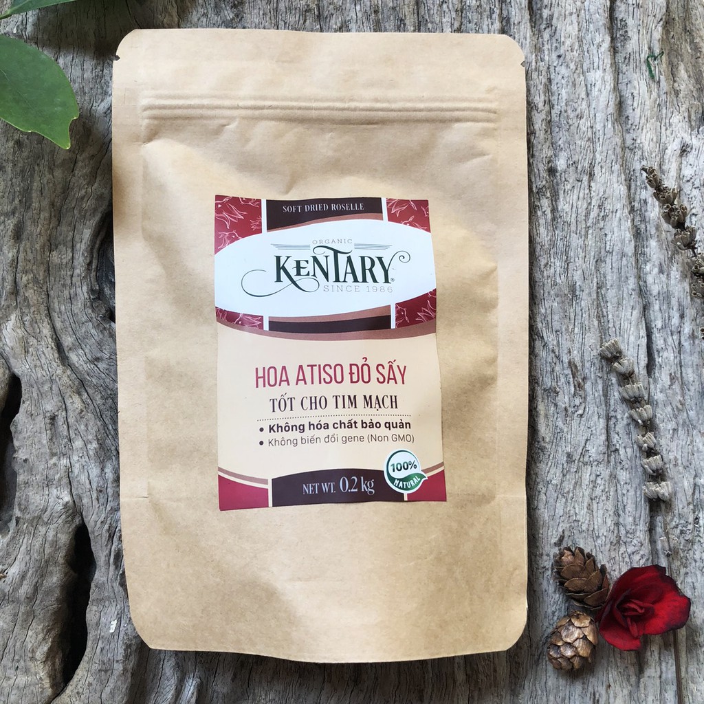 Hoa atiso đỏ sấy dẻo Kentary 🌺 FREESHIP 🌺 ăn vặt healthy - Kentary