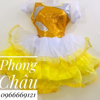 10 váy múa cấp 2 vàng