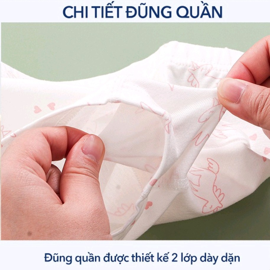 SET 3 QUẦN CHIP ĐÙI BÉ GÁI NHIỀU MẪU DỄ THƯƠNG CHO BÉ TỪ 13-35KG