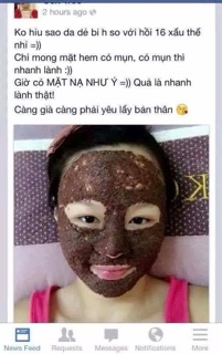 MẶT NẠ NGŨ HOA HẠT