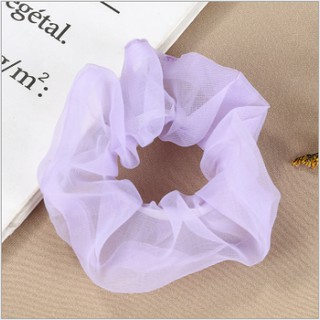 Dây Buộc Tóc Cột Tóc Vải Scrunchies Nhiều Màu