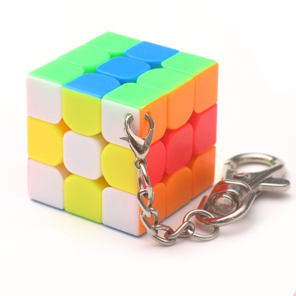 Móc khóa hình khối Rubik 3x3 sáng tạo