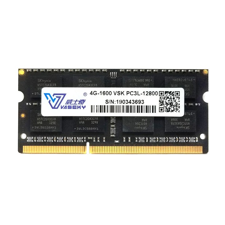 RAM laptop có tản nhiệt Vaseky DDR3 4GB bus 1333 1600 MHz - bảo hành 3 năm | WebRaoVat - webraovat.net.vn