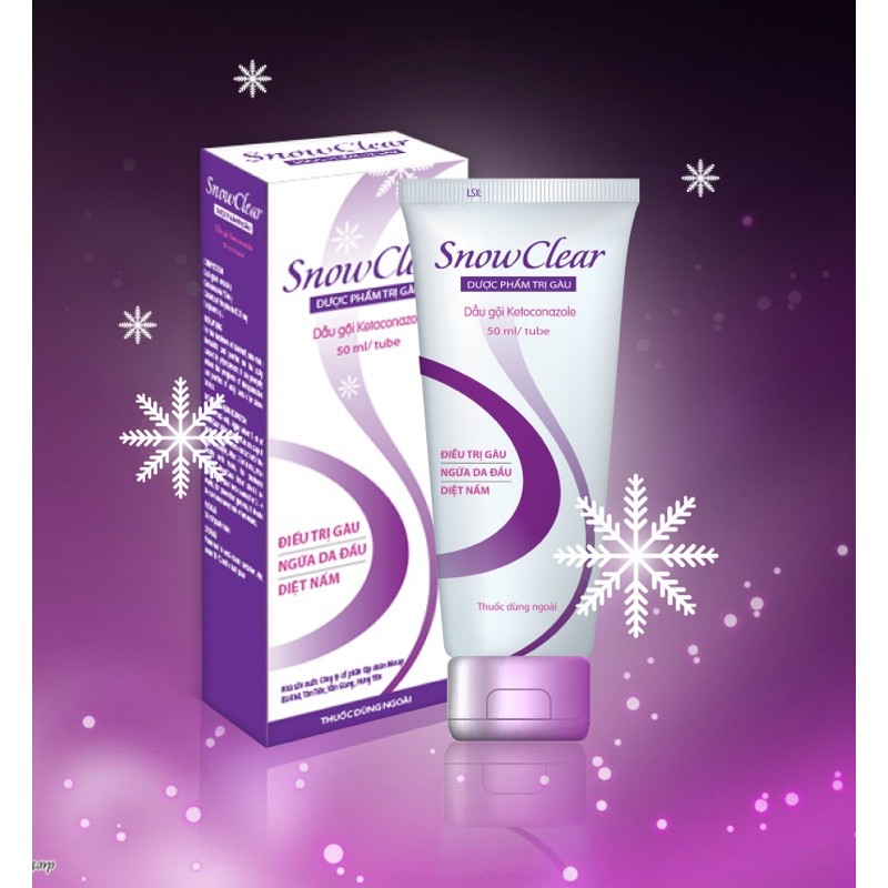 Dầu gội Snow clear (Snowclear) - Tube 50 ml