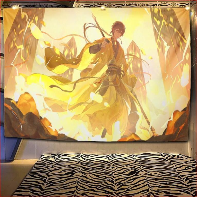 Tranh vải treo tường Decor phòng hot nhất  MSP : Genshin Impact 9