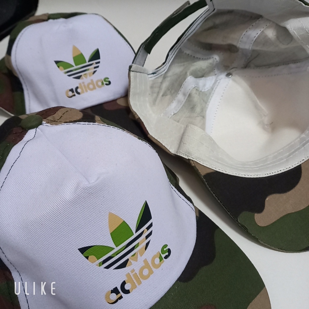 Mũ Nón Lưỡi Trai Màu Lính Cho Bé In Hình A-di-das Thiết Kế Cool Ngầu