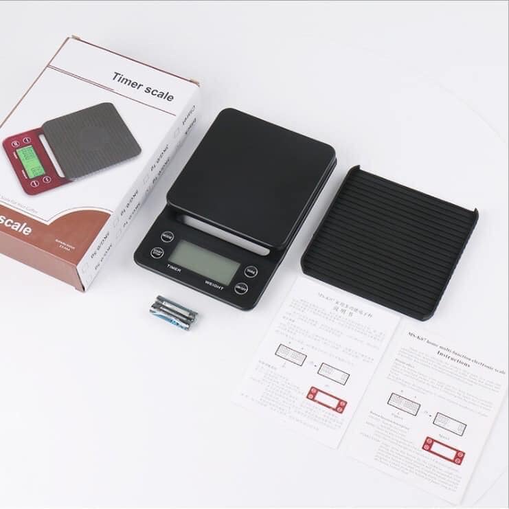 Cân điện tử Timer Scale MK7 cao cấp 5kg