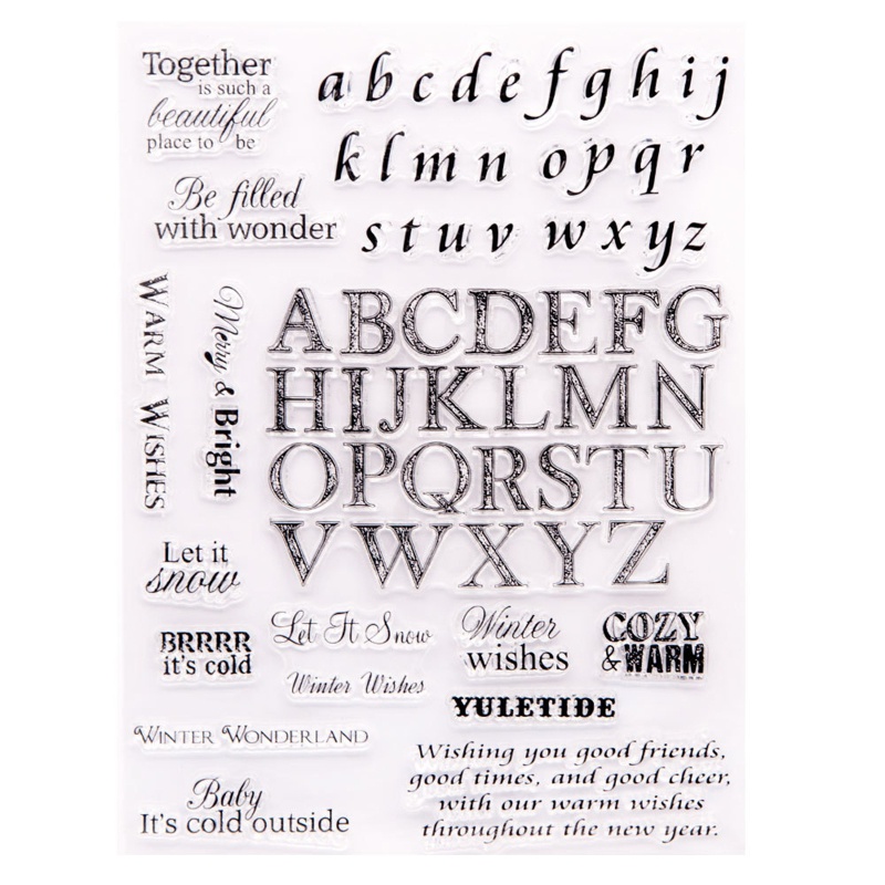 Con Dấu Silicone Trong Suốt Trang Trí Sổ Lưu Niệm