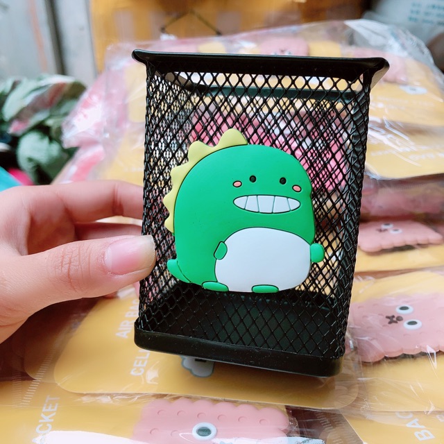 Ống Cắm Bút Kim Loại pilu để bàn các hình đep hình ống mau ngẫu nhiên DECOR